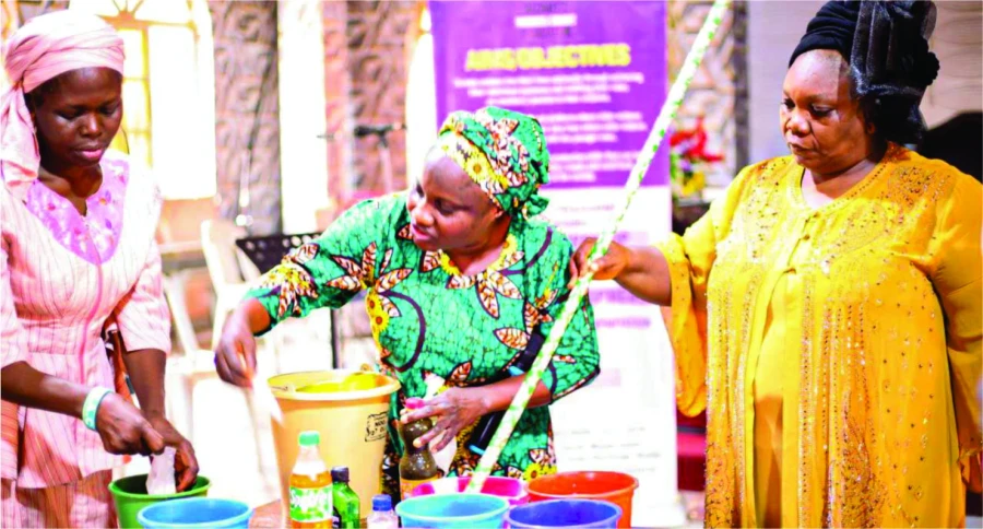 Monthly Vocational Training for Widows